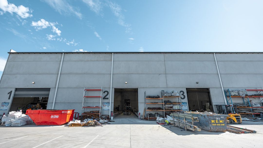Yatala, Gold Coast — numbered loading bays open to the yard